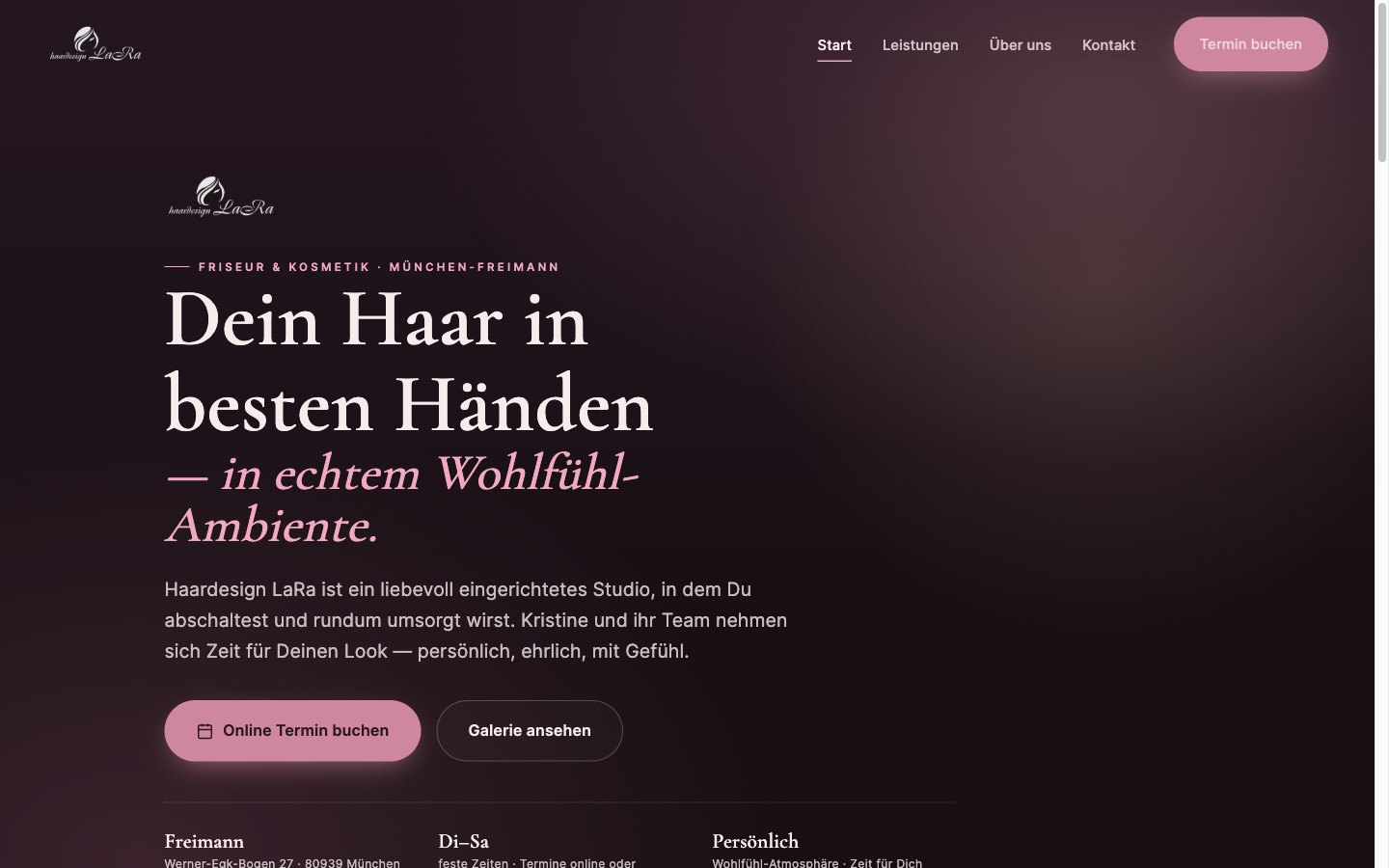 Neuer Vorschlag für Haardesign LaRa